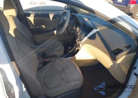 2014 Hyundai Accent Gls z USA, uszkodzony, nr VIN KMHCT4AE8EU658070